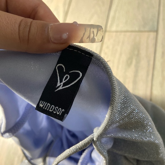 Periwinkle glitter dress - Picture 3 of 3